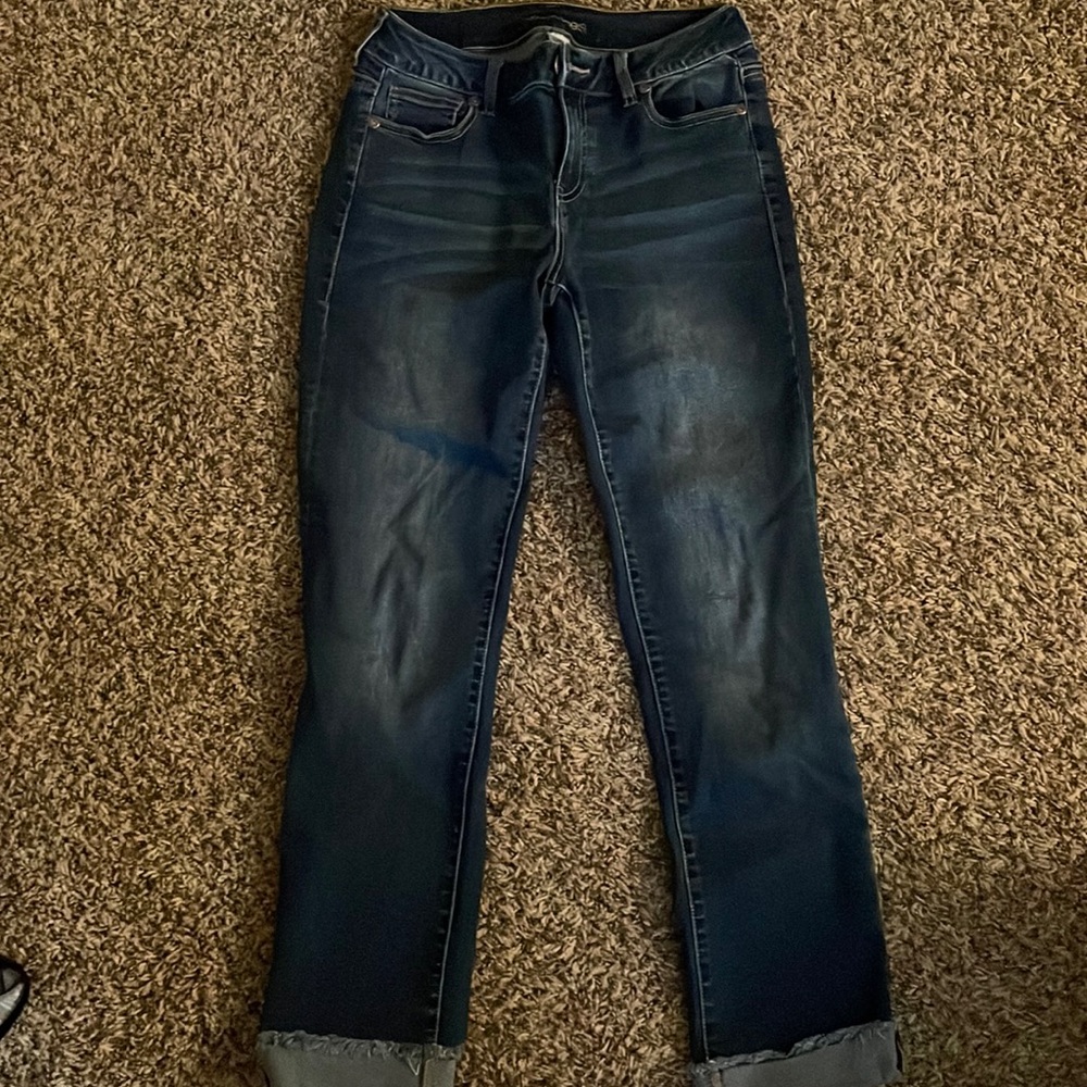 Maurice’s jeans perfect condition like NEW size 3/4